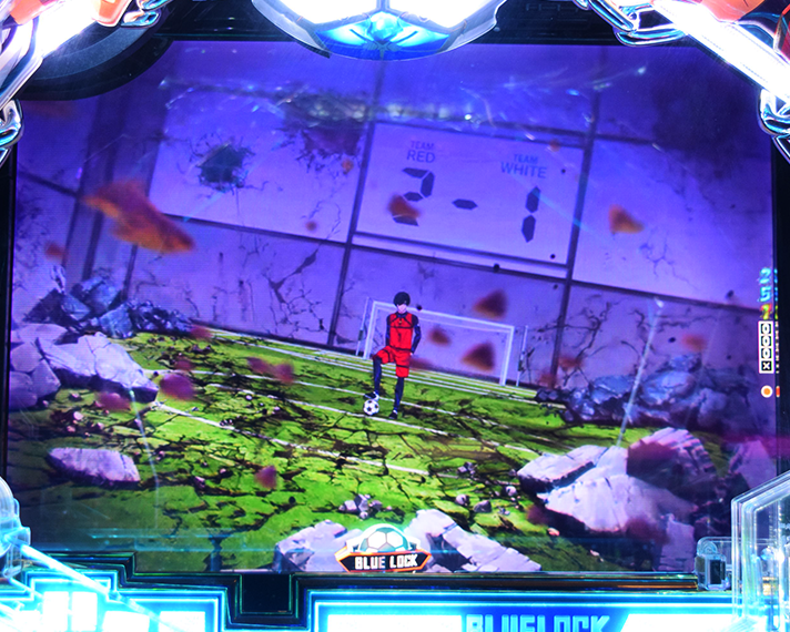 eフィーバーブルーロック 変動中予告 変動キックオフ予告