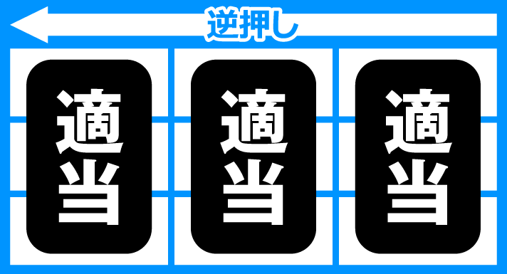 スマスロ/SLOT ドルアーガの塔 REGボーナス 枚数調整手順 成功後 逆押し適当打ち