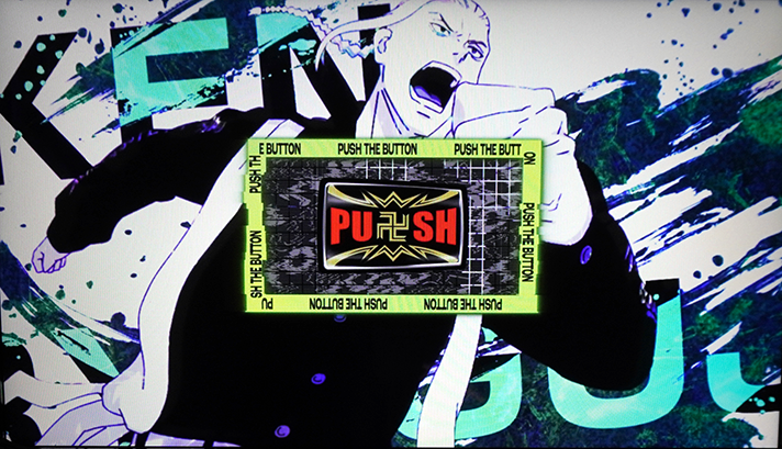 スマスロ 東京リベンジャーズ　ドラケンヒートアップ　PUSHボタン