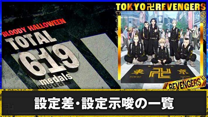 スマスロ 東京リベンジャーズ AT終了画面 金枠 「東卍メンバー集合」