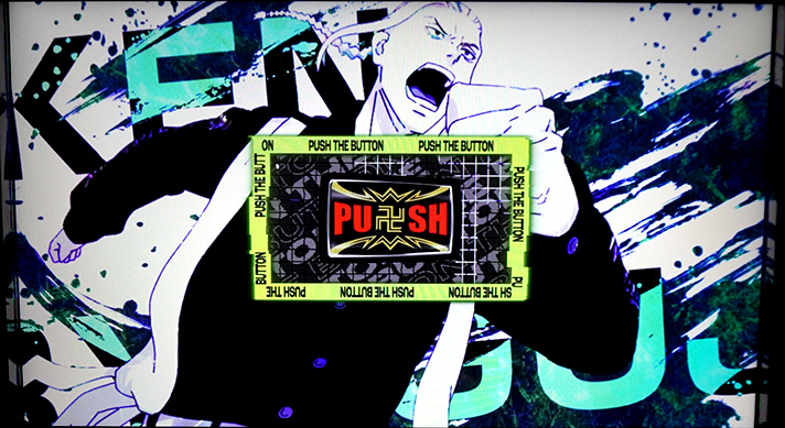 スマスロ 東京リベンジャーズ　差枚数上乗せ告知　PUSHボタン