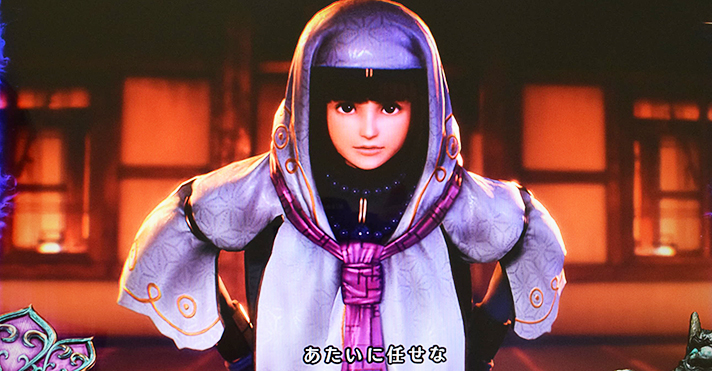 スマスロ 新鬼武者3　阿倫アクション　阿倫中央