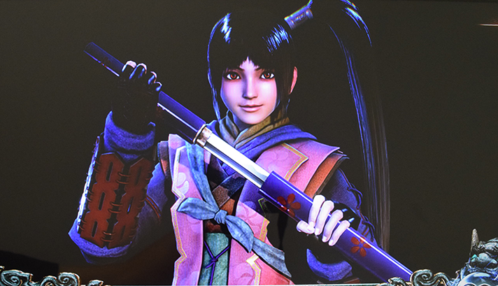 スマスロ 新鬼武者3　通常時　茜