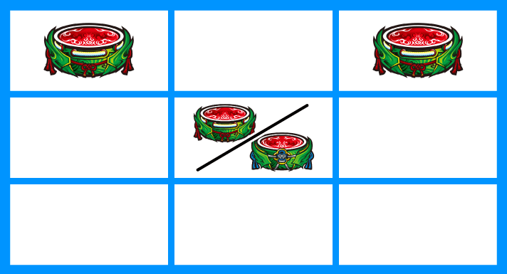 スマスロ 新鬼武者3 リーチ目① スイカ小V