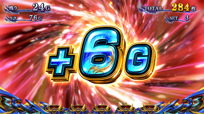 スマスロ 新鬼武者3 特殊上乗せ 上乗せ「+6G」