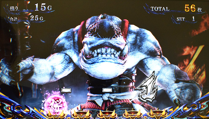 スマスロ 新鬼武者3 幻魔演出 白ナビ