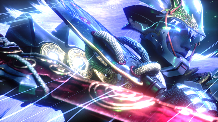 スマスロ 新鬼武者3 AT終了画面 覚醒鬼武者 設定5以上