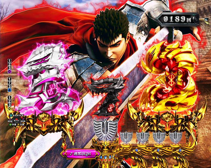 eベルセルク無双 第2章 ステージ専用予告 演出情報 黄金時代篇