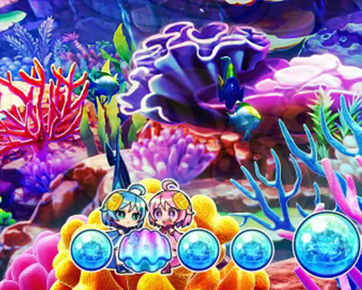 Pスーパー海物語IN沖縄6　演出情報　スペック　モード共通予告　新キャラ演出　こばぴた演出　保留こばぴた　予告演出