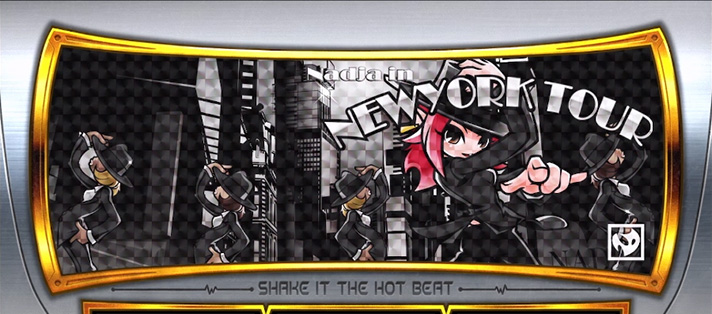 SHAKE BONUS TRIGGER　BIG終了画面　背景色：黒
