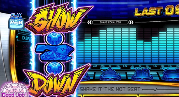 SHAKE BONUS TRIGGER REG中カットイン発生