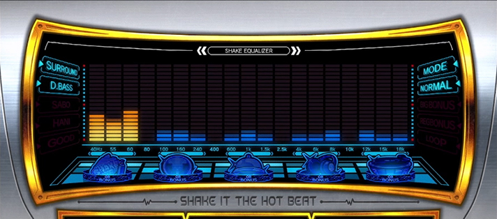 SHAKE BONUS TRIGGER　EQナビ演出　小