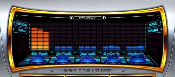 SHAKE BONUS TRIGGER　EQナビ演出　中