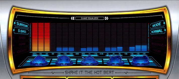 SHAKE BONUS TRIGGER　EQナビ演出　大