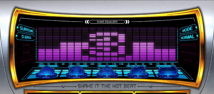 SHAKE BONUS TRIGGER　ステップアップ演出　Nadja(ナディア)