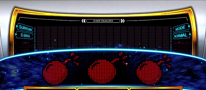 SHAKE BONUS TRIGGER　爆弾演出