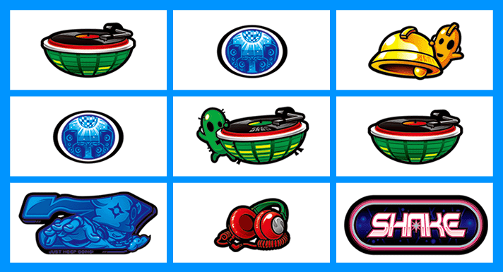 SHAKE BONUS TRIGGER　ボーナス察知手順　中段リプレイ・スイカ・スイカ