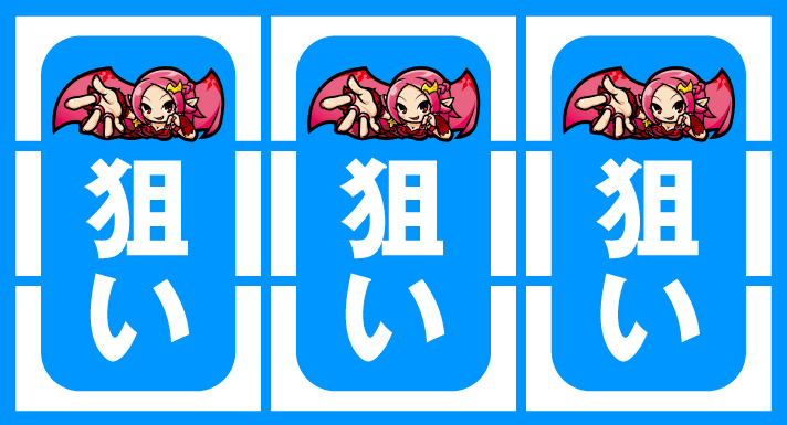 SHAKE BONUS TRIGGER　ボーナス察知手順　各リールナディア狙い