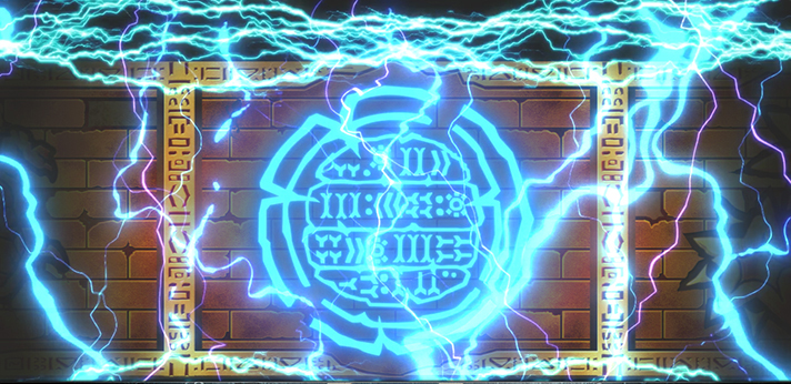 スマスロ バベル 4thリールステージ 雷エフェクト