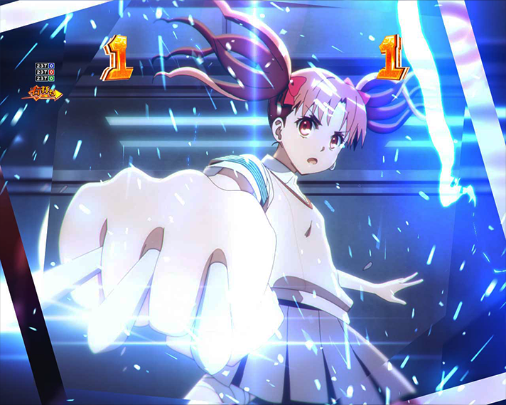 eとある科学の超電磁砲 PHASE NEXT 演出情報 ラッキートリガーLT 超 超電磁砲RUSH中専用リーチ演出 VSリーチ 黒子 VS警策