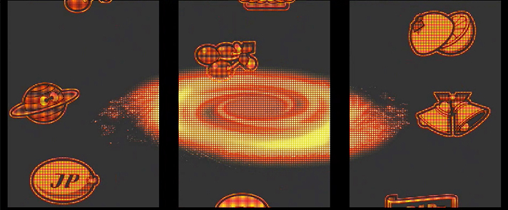 スマスロ ネオプラネット 通常時 ブラックホール演出