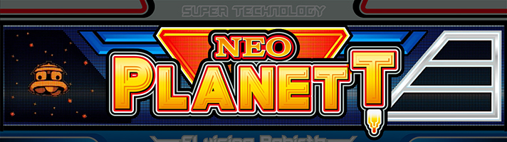 スマスロ ネオプラネット 通常時 筐体上部 左シャッター演出 UFO