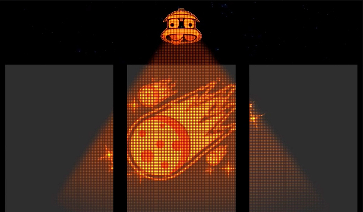 スマスロ ネオプラネット 通常時 UFO演出 メテオ