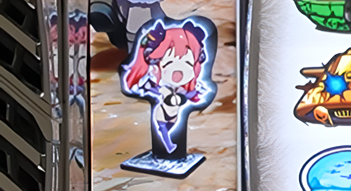 L 荒野のコトブキ飛行隊　ST終了画面　ナミちゃんトロフィー黒パネル