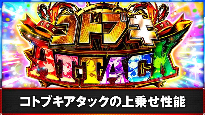 L 荒野のコトブキ飛行隊　コトブキアタック突入画面