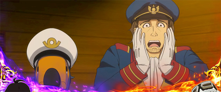 L 荒野のコトブキ飛行隊 激闘ラッシュ セット開始画面 ドードー船長&サネアツ