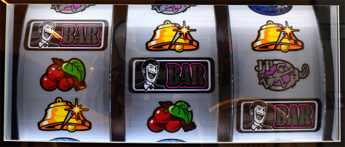 L主役は銭形5 デカ目・中段チェリー