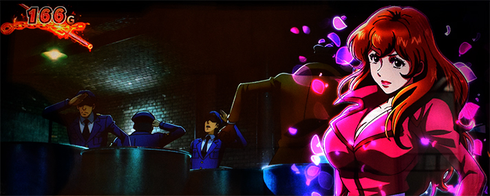 L主役は銭形5 地下ステージ 不二子 十手赤