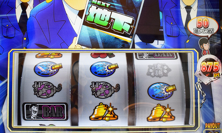 L主役は銭形5 通常時 チャンスリプレイ成立 捜査ポイント50pt減算