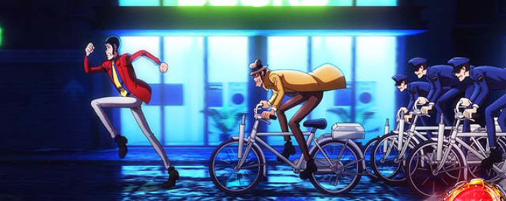 L主役は銭形5　追っかけ演出　銭形+警察群