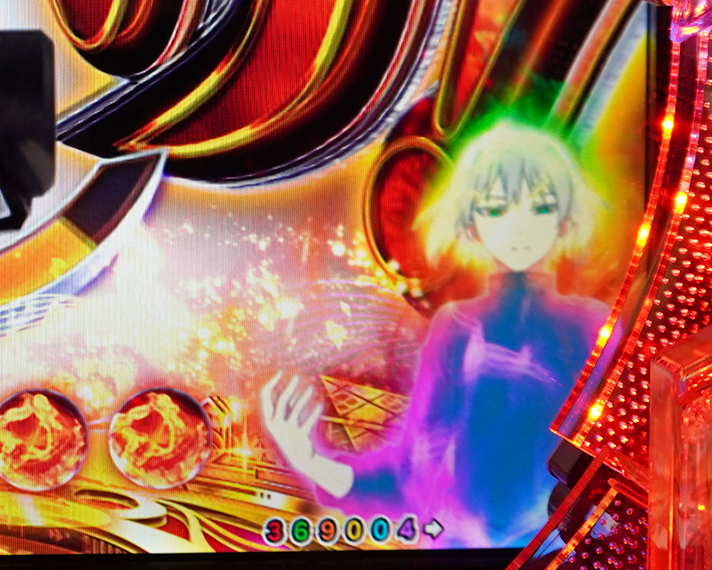 e フィーバーもののがたり　演出情報　ラッキートリガー演出モード　現人神モード　一発告知