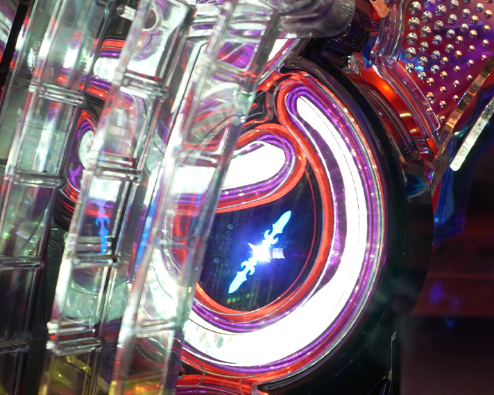 e フィーバーもののがたり　演出情報　演出カスタム信頼度　隠し生大刀ランプアップ