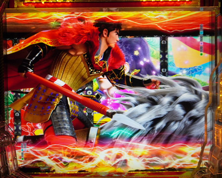 e花の慶次～黄金の一撃　注目演出　ぶん回し