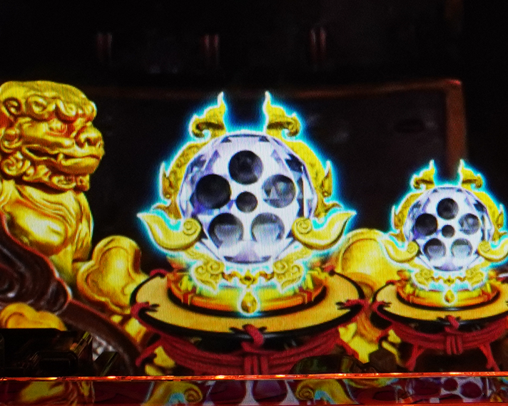 e花の慶次～黄金の一撃　(超)一騎駆RUSH・LT　先読み予告　保留変化　