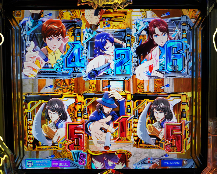 eルパン三世VSキャッツアイ 演出情報 通常時予告信頼度 成否系予告詳細 W集結