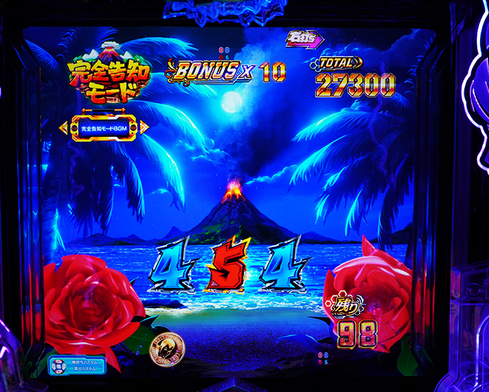 eルパン三世VSキャッツアイ ラッキートリガー 演出区間 完全告知モード 背景変化予告 夜