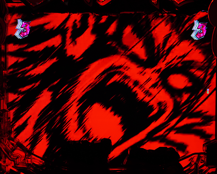 e源外伝 EPISODE OF -大龍- リーチ後予告 擬似導光板予告