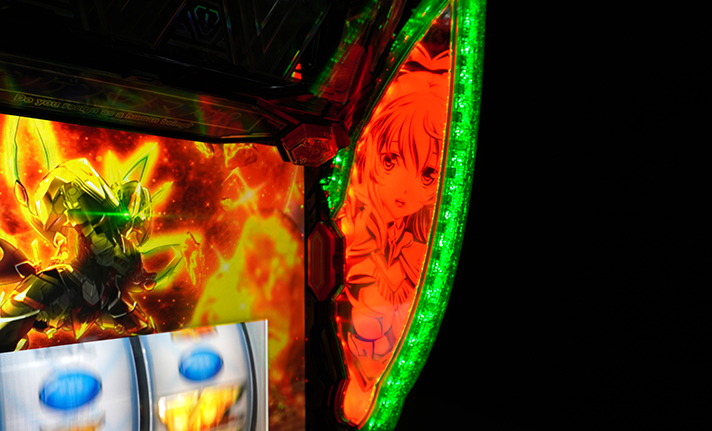 Lパチスロ 革命機ヴァルヴレイヴ2 究極ハラキリチャレンジ ピノフラッシュモード レバーオン ピノランプ赤点灯