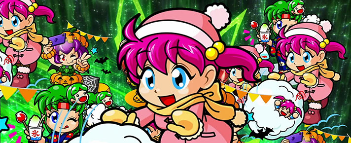 Lパチスロ 革命機ヴァルヴレイヴ2 ハラキリチャレンジ中 夢夢ちゃん・ナナちゃん・ジャムちゃん群