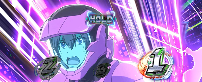 Lパチスロ 革命機ヴァルヴレイヴ2　革命ボーナス　ホールド中　アキラ