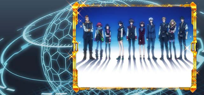 Lパチスロ 革命機ヴァルヴレイヴ2 設定示唆演出 CZ・ボーナス終了画面 金枠(集合画面)