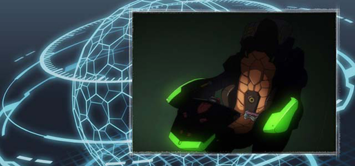 Lパチスロ 革命機ヴァルヴレイヴ2　CZ・ボーナス終了画面　白枠（コックピット）