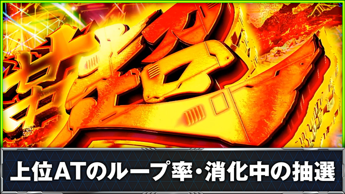 Lパチスロ 革命機ヴァルヴレイヴ2　上位AT　超革命ラッシュ　突入画面