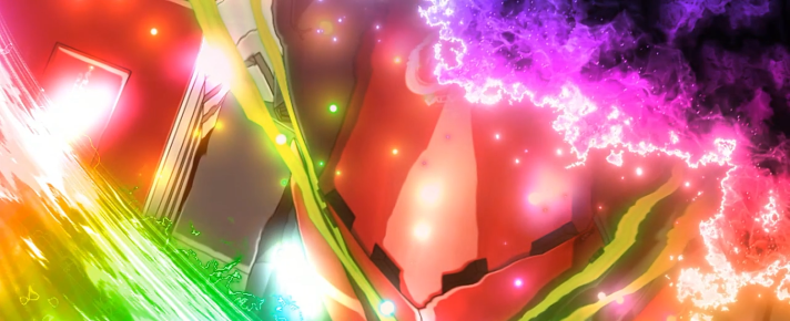 Lパチスロ 革命機ヴァルヴレイヴ2 Vストック獲得 ヴァルヴレイヴ1号機 虹色