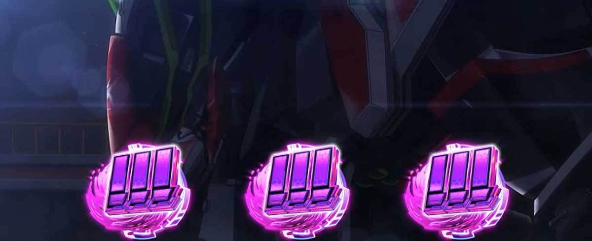 Lパチスロ 革命機ヴァルヴレイヴ2　　ルーン3個停止時の恩恵　決戦ボーナス　!!!ナビ