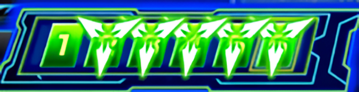 Lパチスロ 革命機ヴァルヴレイヴ2　周期数表示　マギウスマーク5個